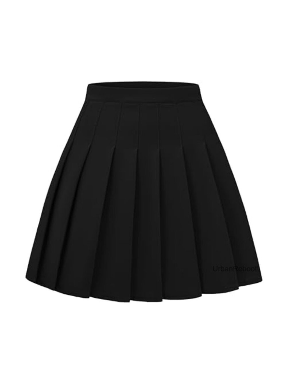 Pleated Mini Skater Skirt A-Line School Uniform Cheerleader